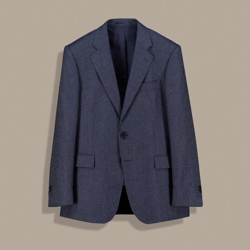 Roma Terni Regular Fit Yelekli Lacivert Takım Elbise - SARTORIA