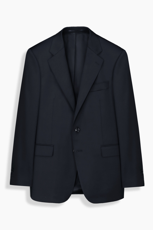 Roma Terni Regular Fit Yün Lacivert Takım Elbise - SARTORIA