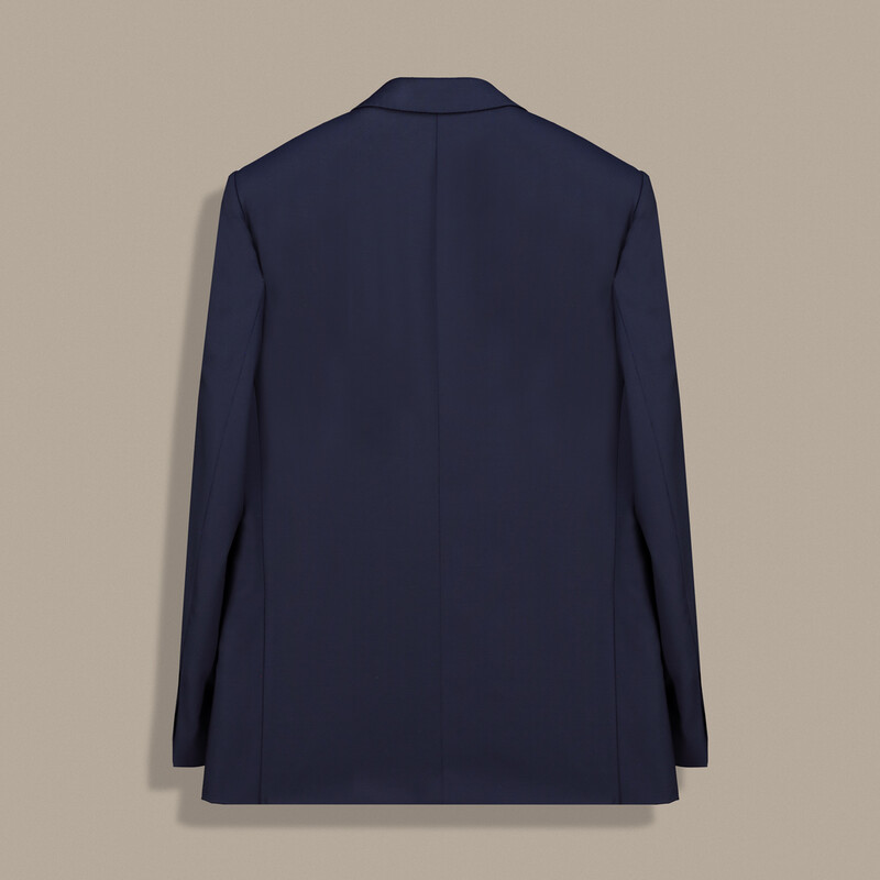 Roma Terni Yün Regular Fit Lacivert Takım Elbise - SARTORIA