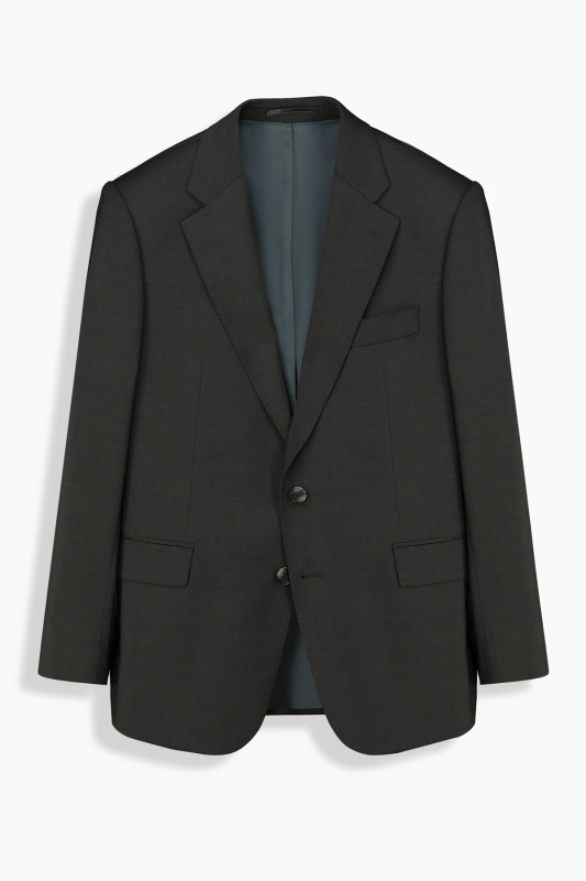 Romans Ternies Regular Fit Koyu Haki Takım Elbise - SARAR