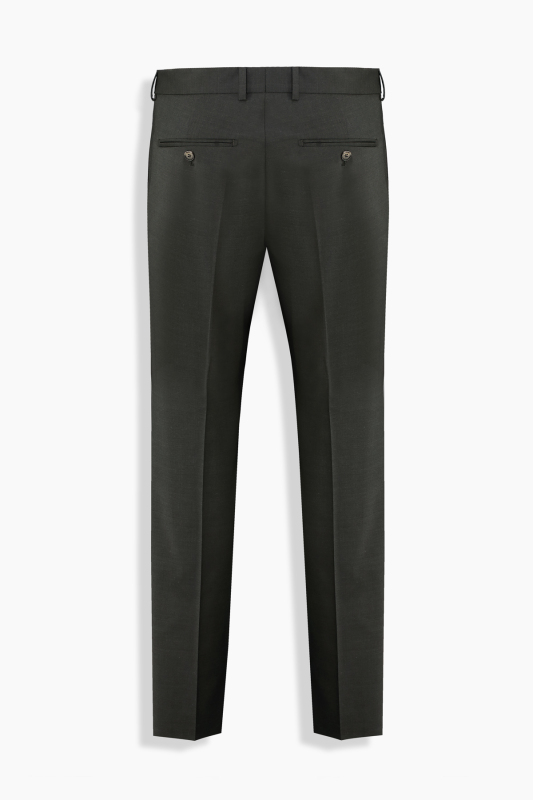 Romans Ternies Regular Fit Koyu Haki Takım Elbise - SARAR