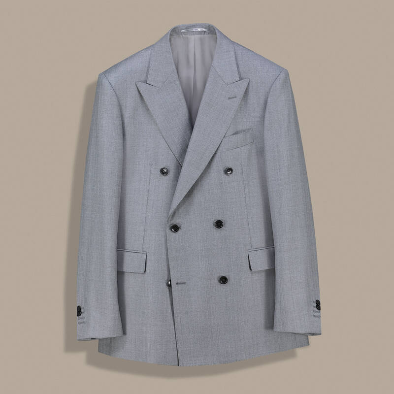 Rosea Terni Regular Fit Gri Takım Elbise - 2