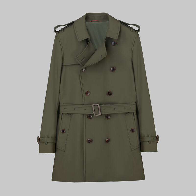 Roterdam Haki Trençkot 