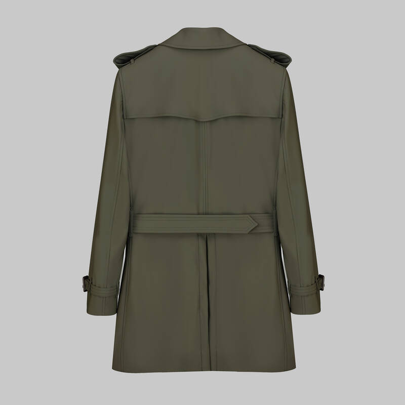 Roterdam Haki Trençkot - 2