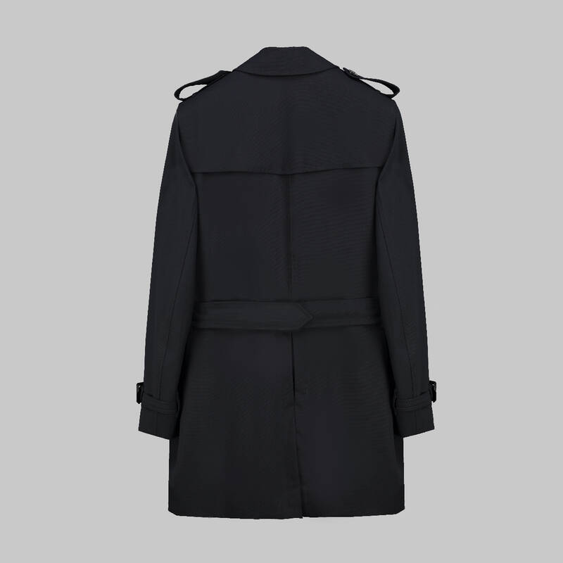 Rotterdam Lacivert Pardösü - 3