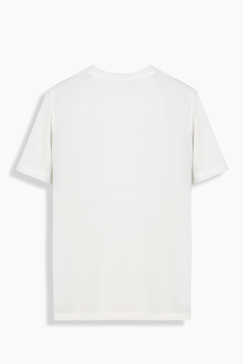 Rovenna O Yaka Beyaz Tişört - 2