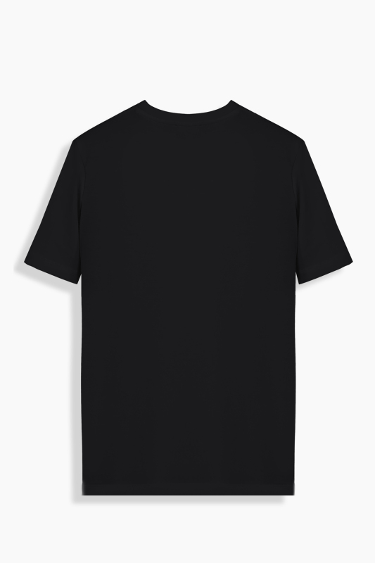 Rovenna O Yaka Siyah Tişört - SARAR WOMAN