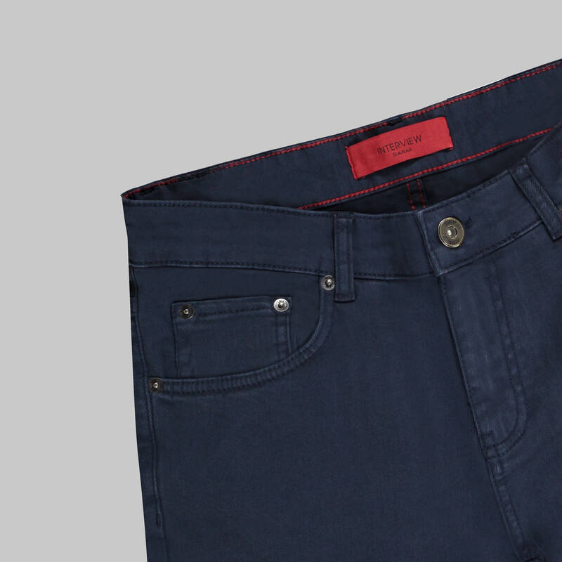 Roys Koton Yazlık Lacivert Pantolon - 3