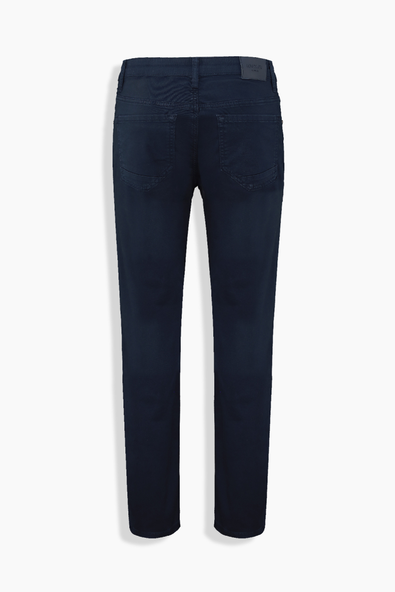 Roys Relax Fit Koton Lacivert Pantolon - 2