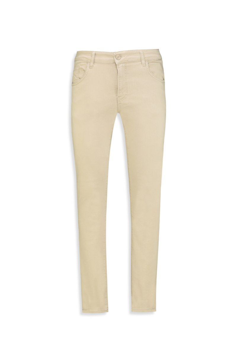 Roys Relax Fit Pamuklu Bej Pantolon - 1