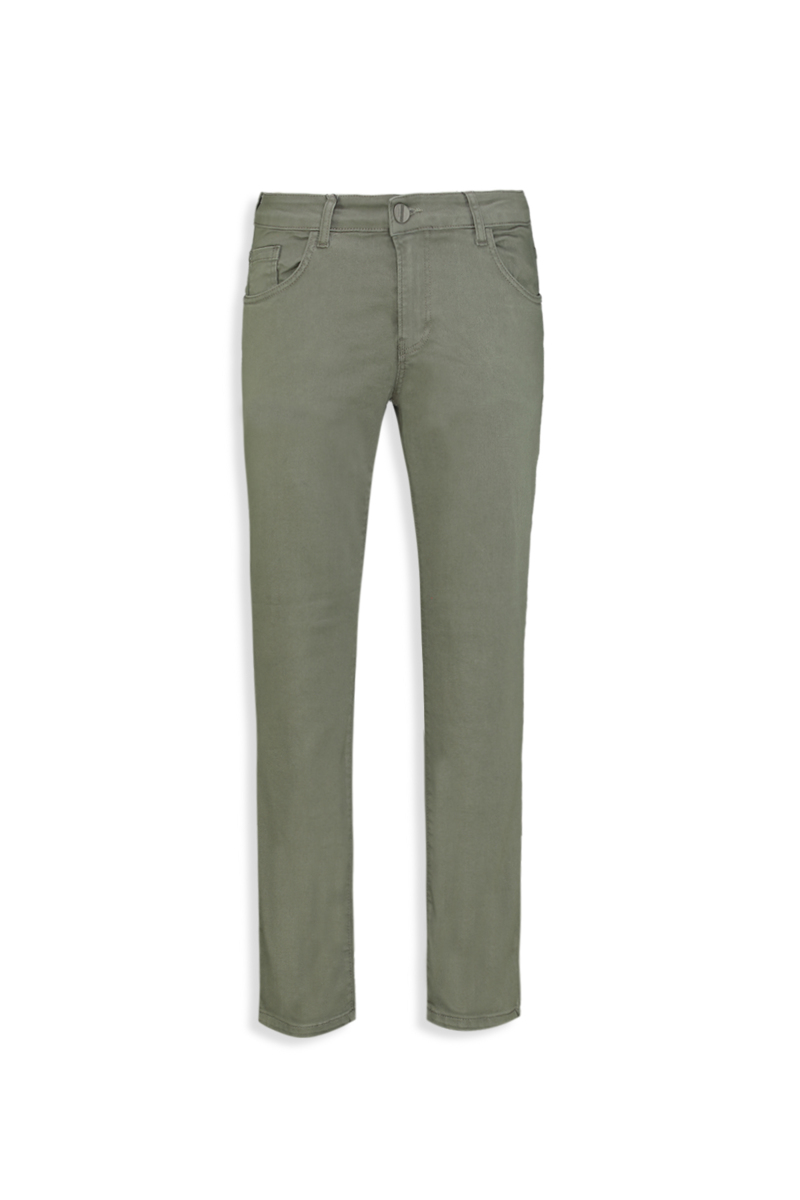 Roys Relax Fit Pamuklu Haki Pantolon - 1