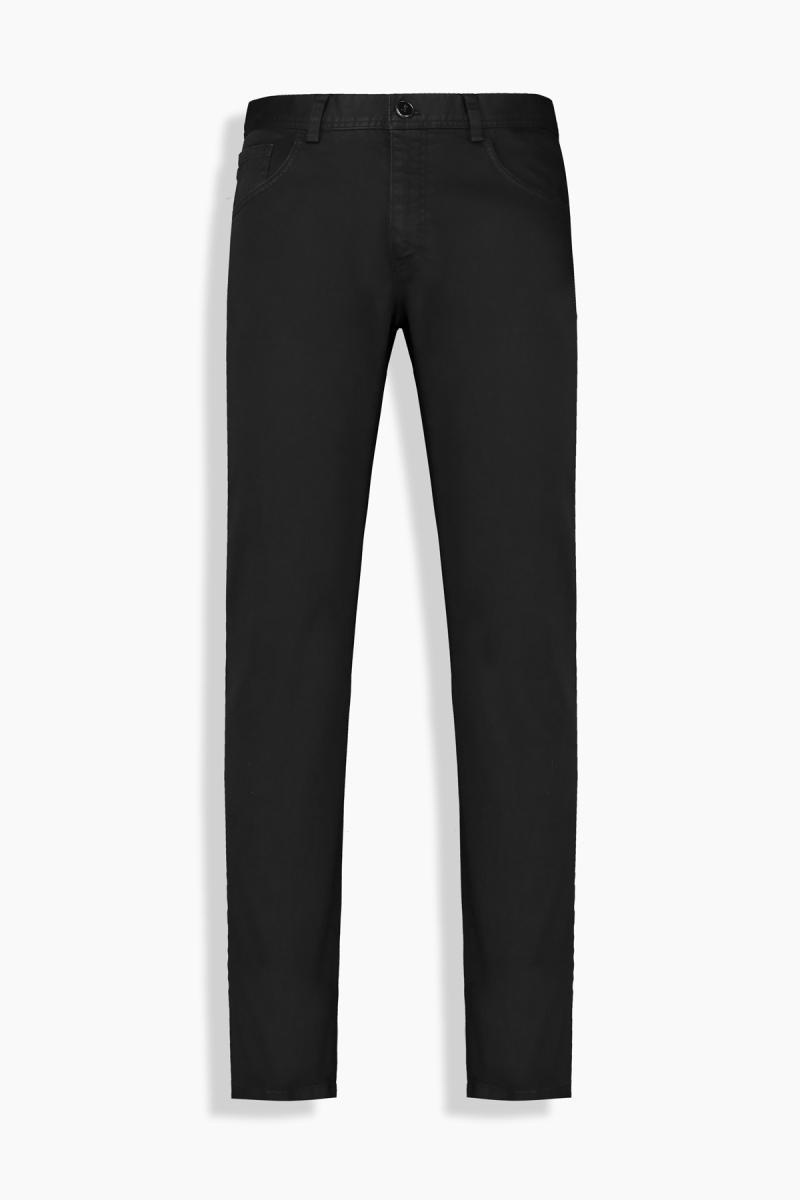 Roys Relax Fit Siyah Pantolon - 1