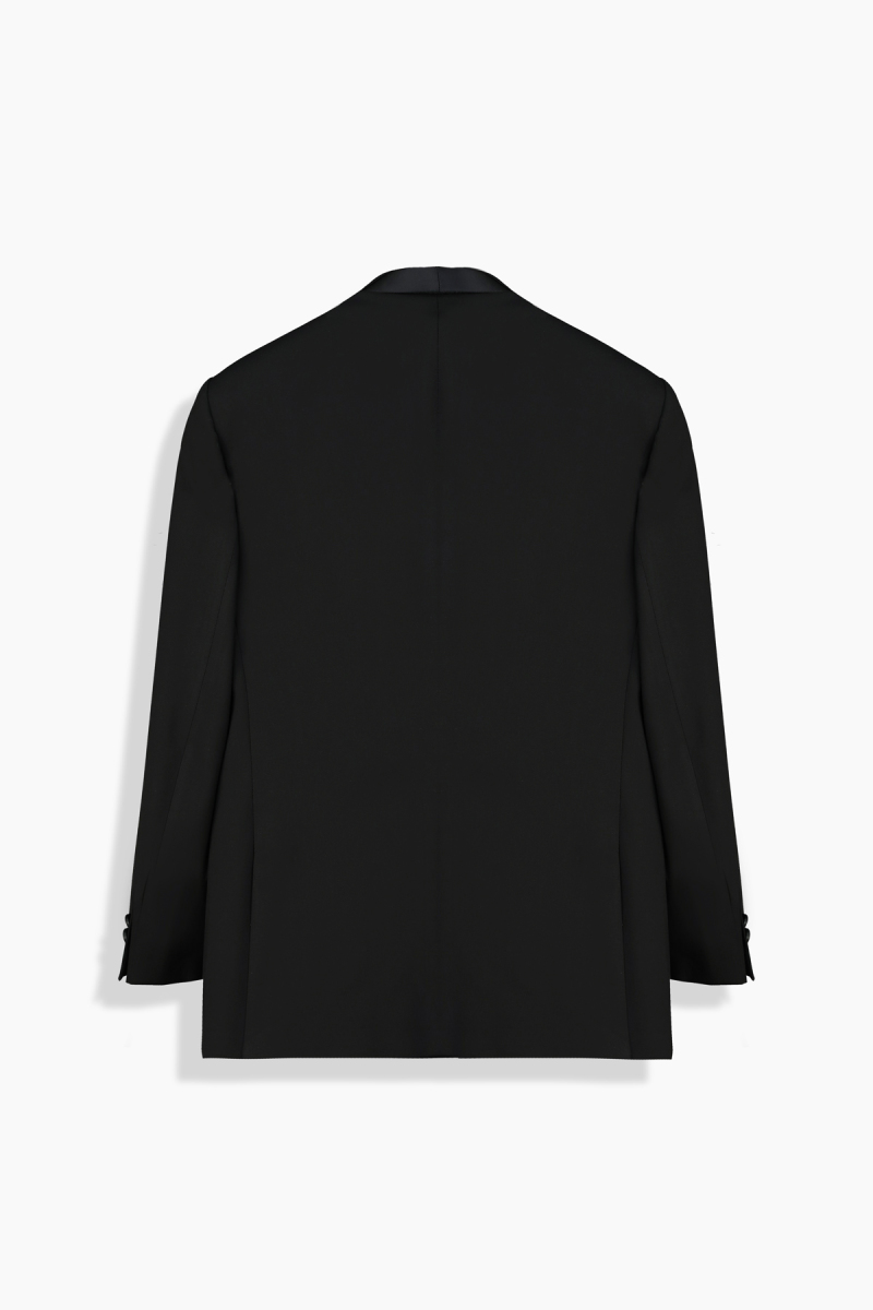 Ruby Carlo Hood Siyah Slim Fit Çocuk Smokin Papyon Yelek Takım - 2