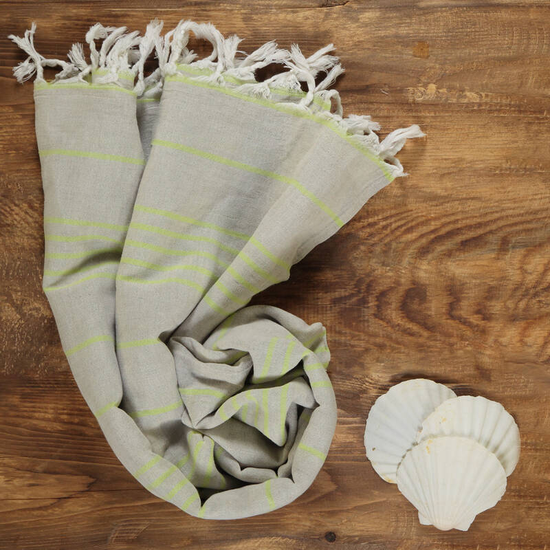 Rufus Plaj Havlusu Yeşil - 1