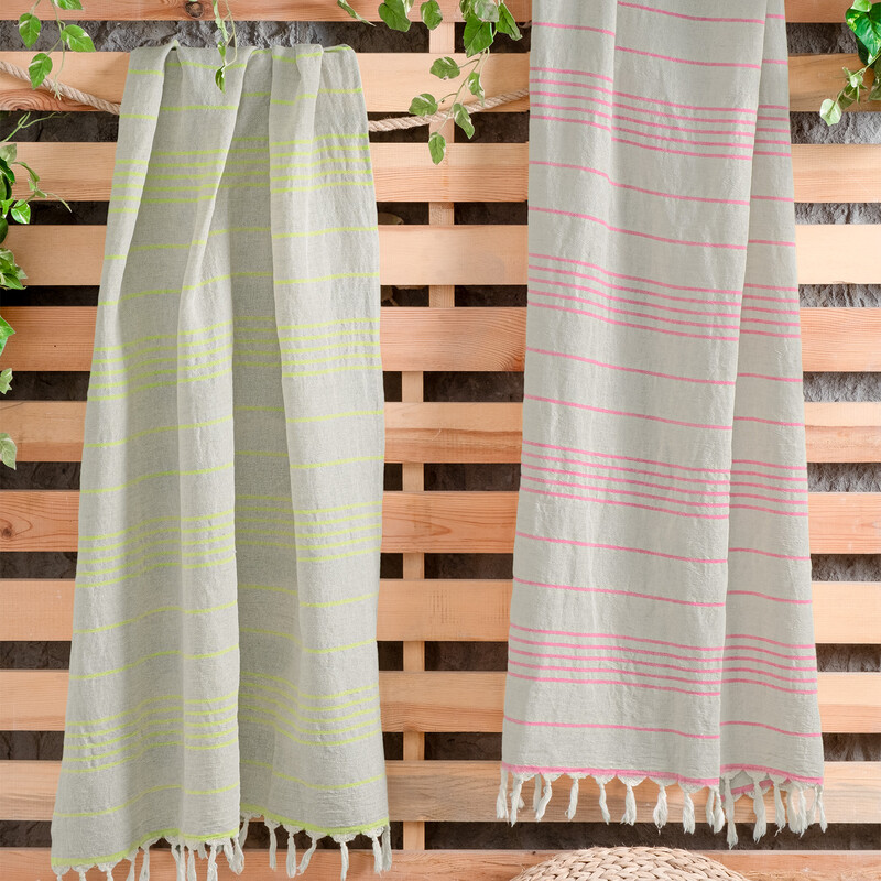 Rufus Plaj Havlusu Yeşil - SAREV