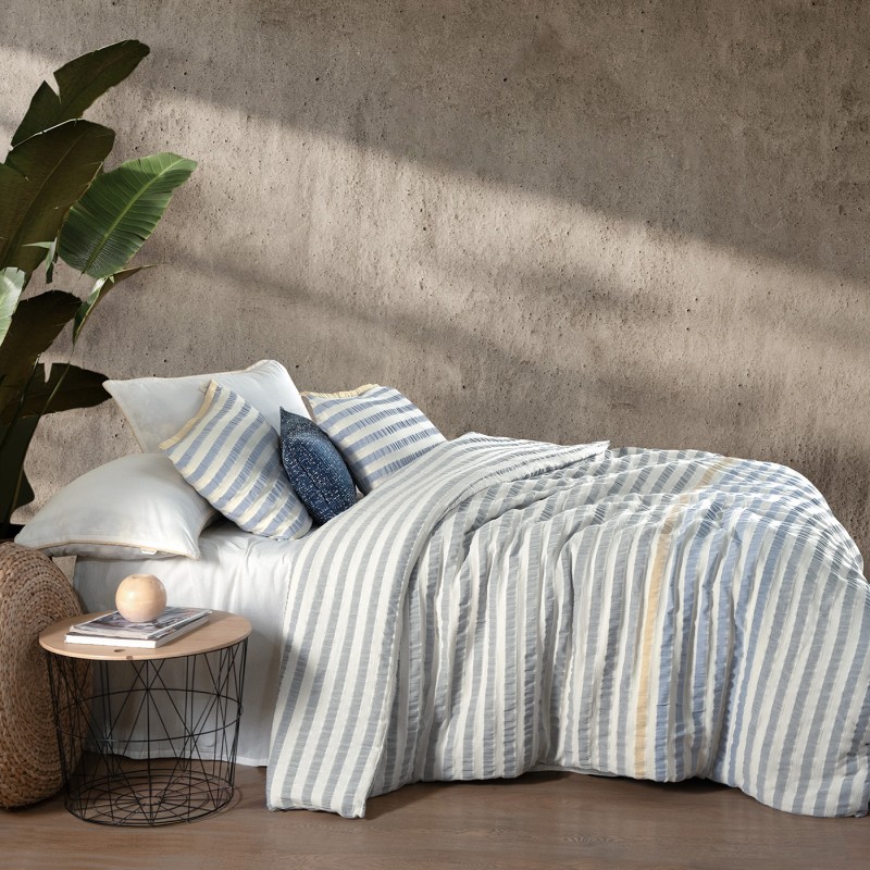 Salvatore Tek Kişilik Nevresim Takımı Mavi - SAREV