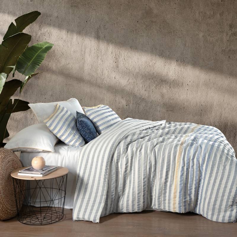 Salvatore Çift Kişilik Nevresim Takımı Mavi - 2