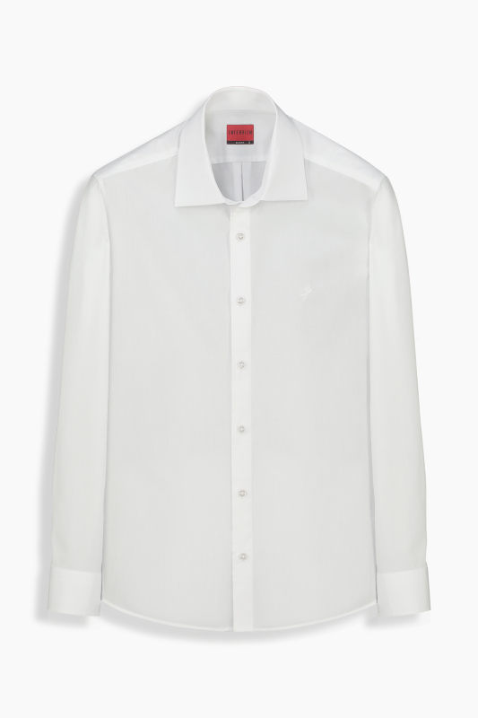 Samuel Pamuklu Beyaz Gömlek 