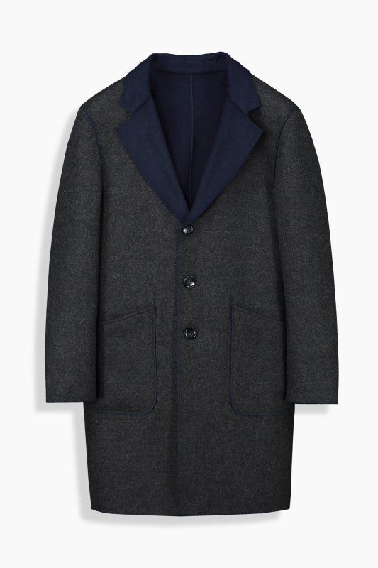 Sanchez Lacivert Palto 