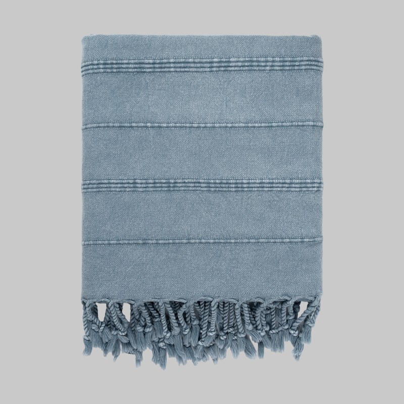 Santos 90x160 Mavi Plaj Havlusu - SAREV