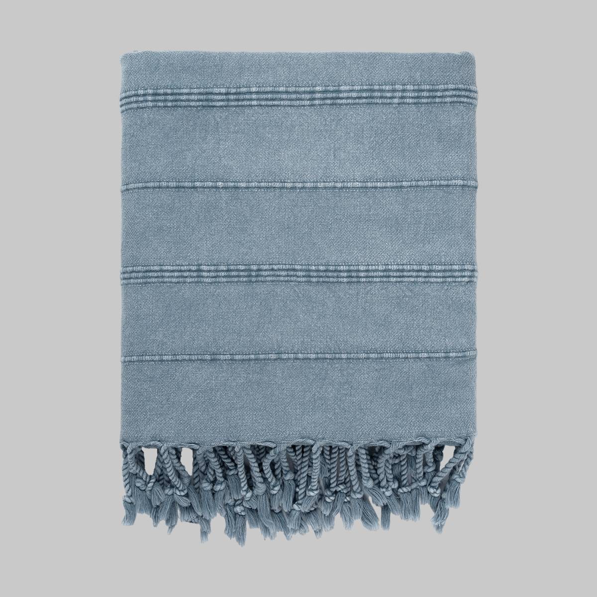 Santos 90x160 Mavi Plaj Havlusu - 1