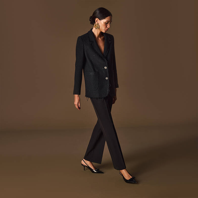 Aurora Siyah Ceket - 1