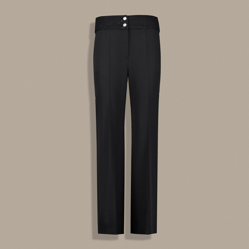 Aurora Siyah Pantolon 