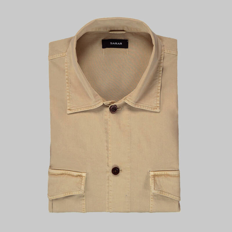 Cepli Bej Gömlek - 3