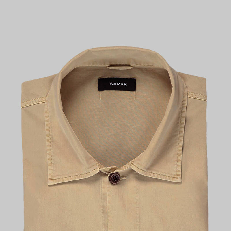 Cepli Bej Gömlek - 4