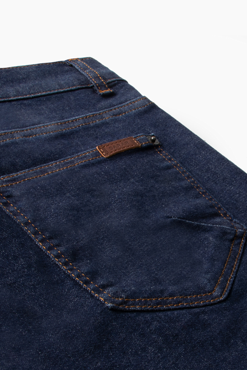 Calebb Fonce İndigo Kot Pantolon - 3