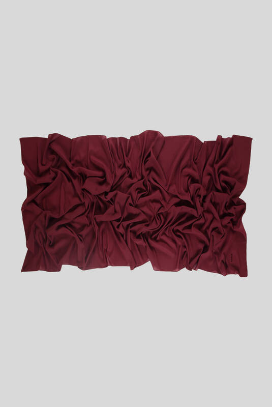 Bordo Cool Şal 2 - 1