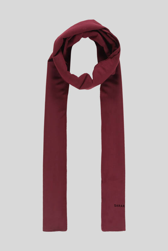 Bordo Cool Şal 2 - 3