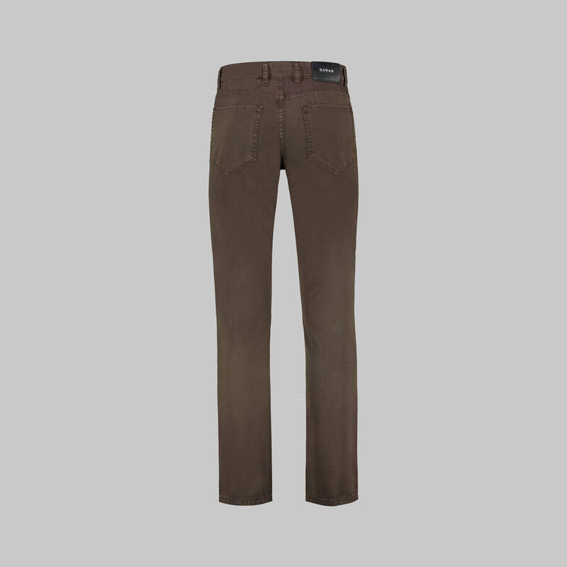 Costa Kahverengi Koton Pantolon - 2