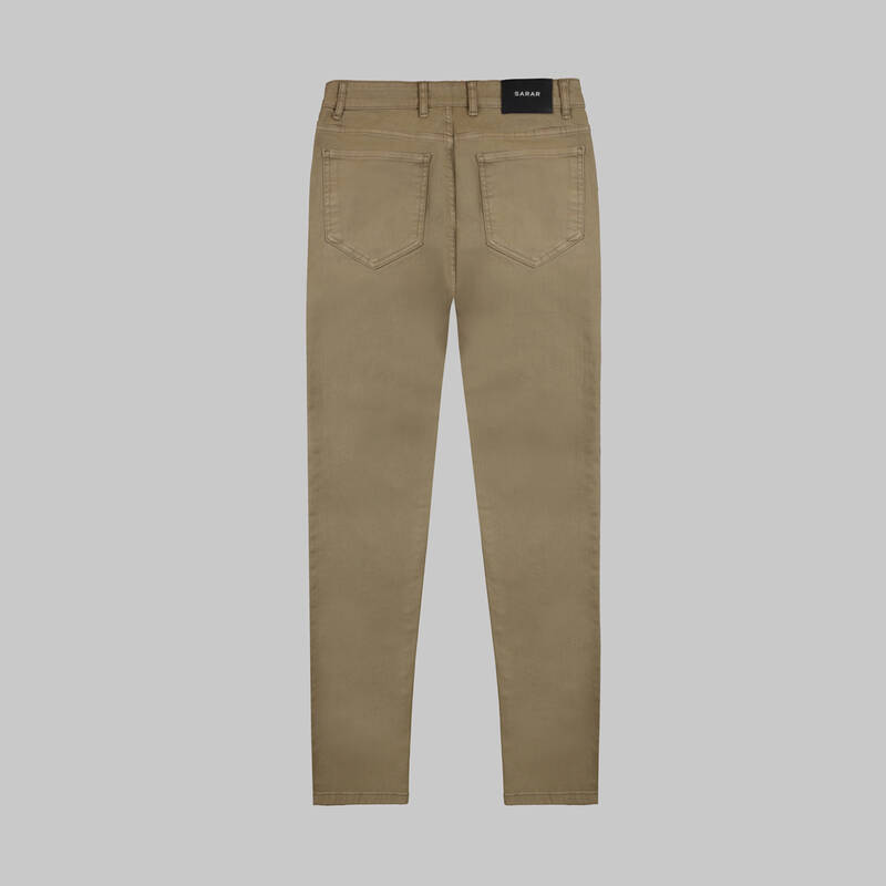Costelle Antik Koton Fıstık Kahve Pantolon - 3