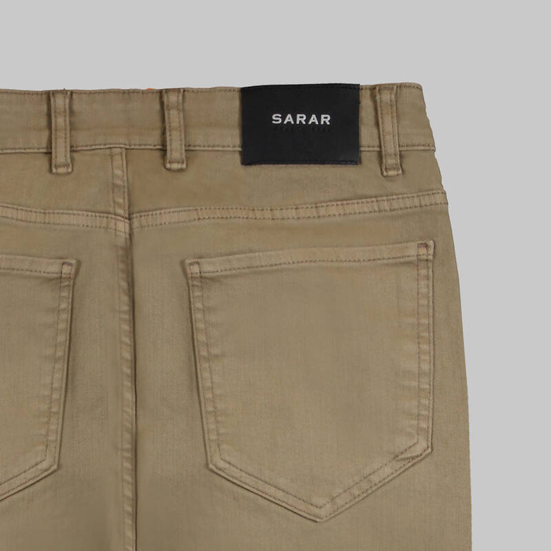 Costelle Antik Koton Fıstık Kahve Pantolon - 5