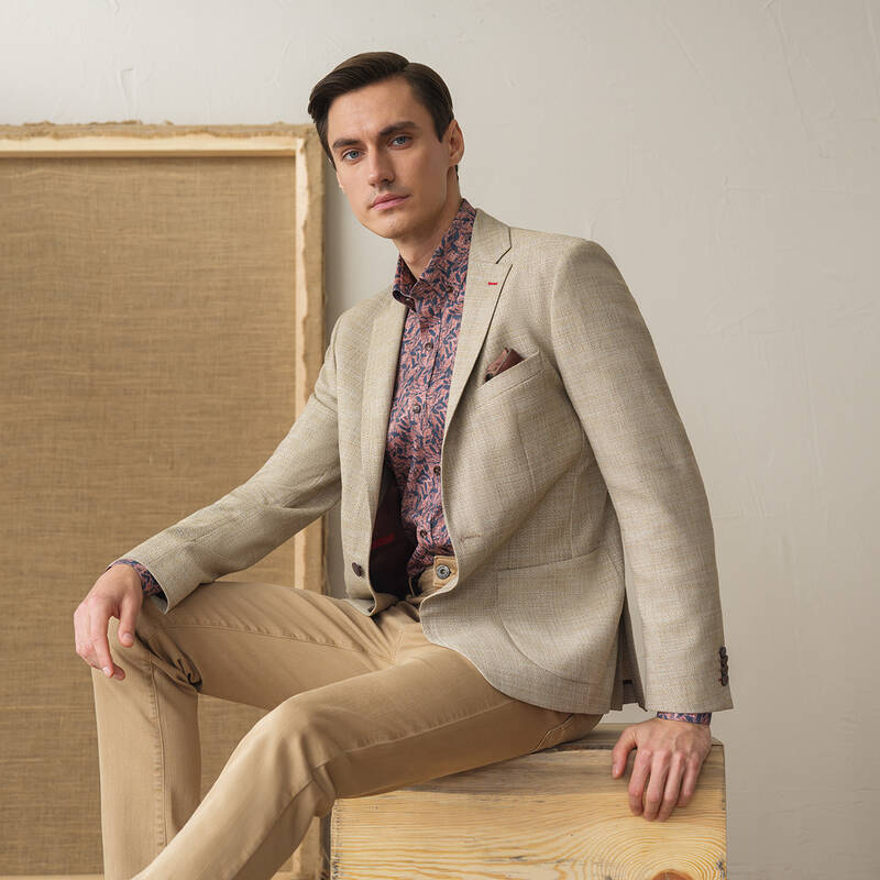 Costelle Antik Koton Fıstık Kahve Pantolon - 1