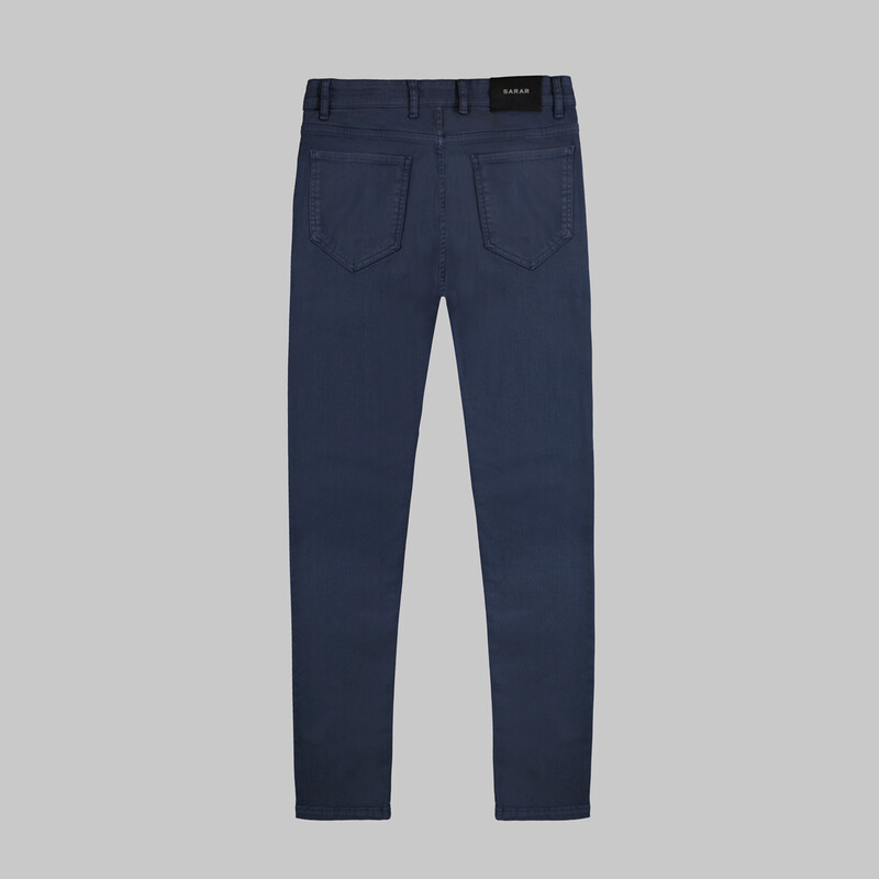 Costelle Antik Koton Hawaii Mavi Pantolon - SARAR (1)
