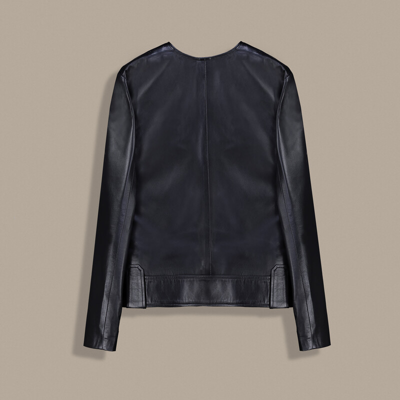 Cruzer Siyah Deri Ceket - SARAR WOMAN
