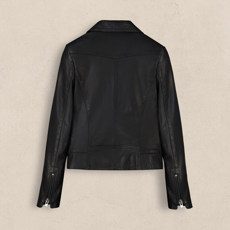 Siyah Deri Ceket - SARAR WOMAN