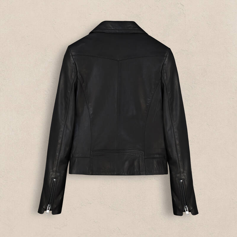 Siyah Deri Ceket - 3