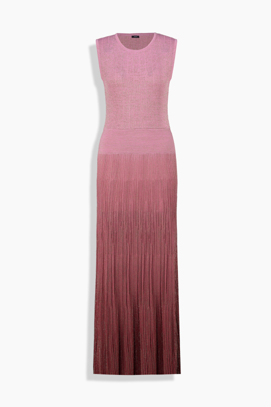 Dorso Pembe Triko Elbise - SARAR WOMAN