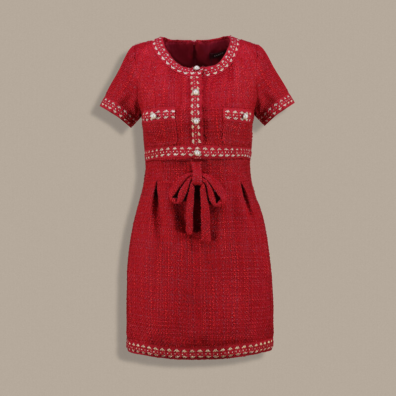 Eclipse Kırmızı Elbise - SARAR WOMAN