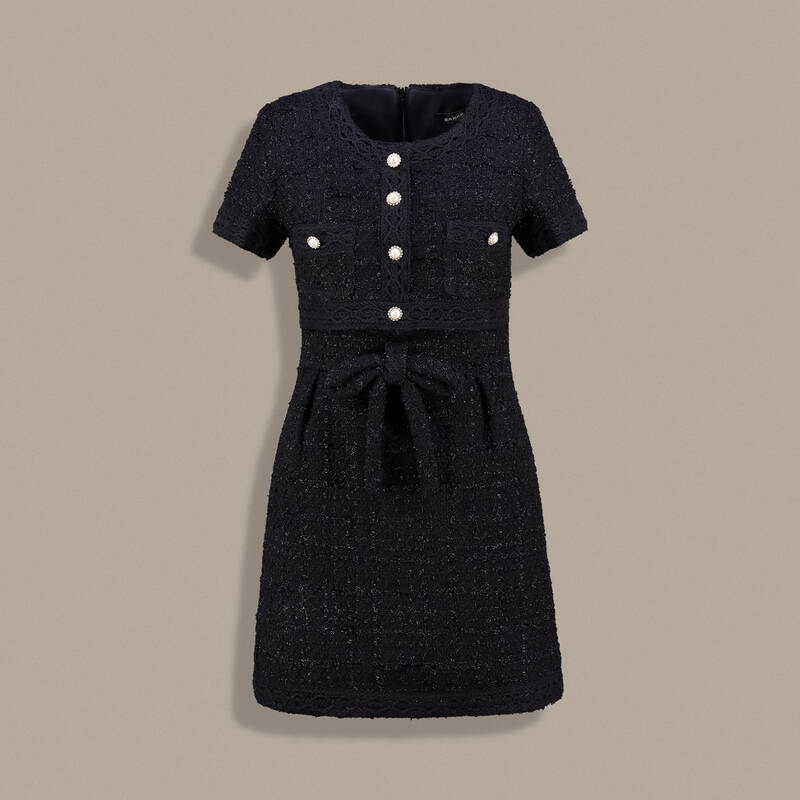 Eclipse Siyah Elbise - 1