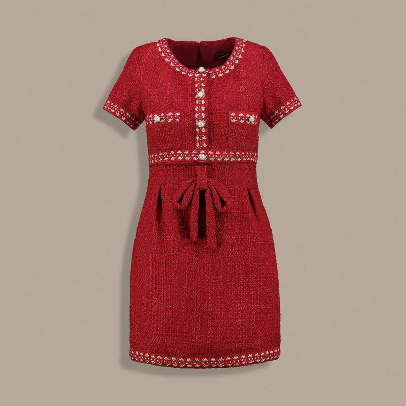 SARAR WOMAN Eclipse Kırmızı Elbise görsel 2