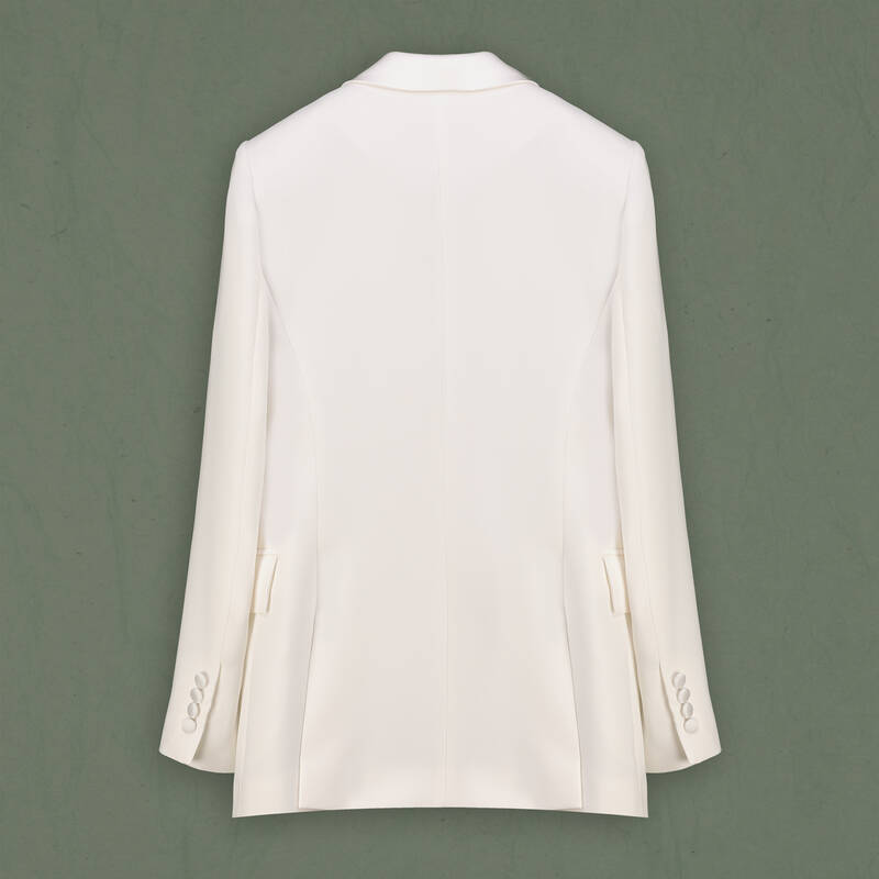 Kadın Ekru Ceket - 3