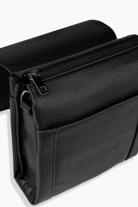 Deri Kapaklı El Çantası - SARAR