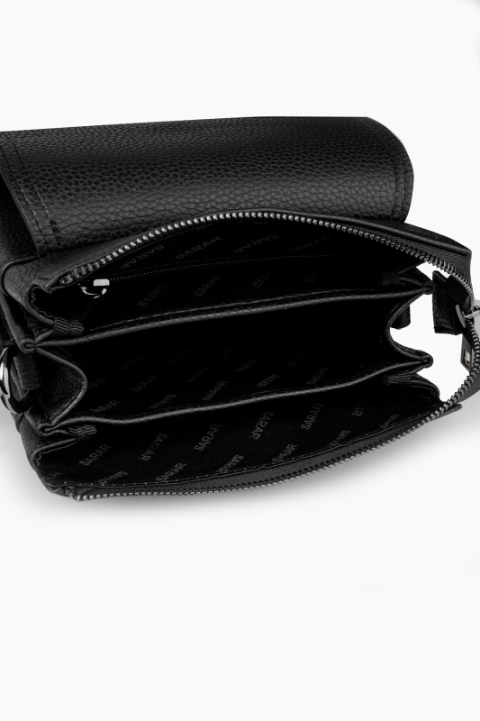 Deri Kapaklı El Çantası - SARAR