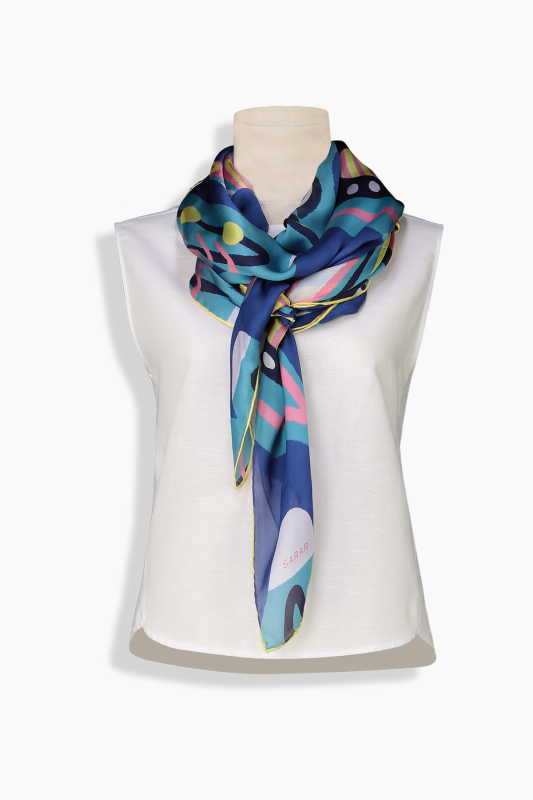 Elena Mor İpek Şifon Eşarp - SARAR