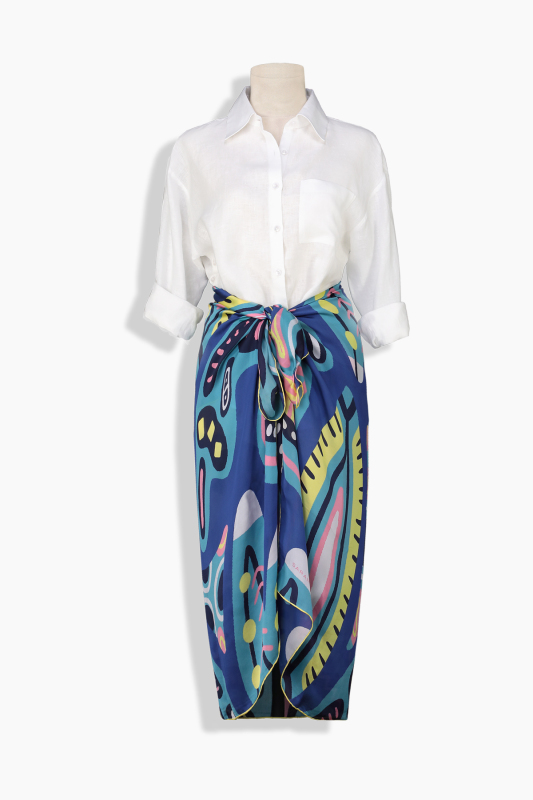 Elena Mor İpek Şifon Eşarp - SARAR