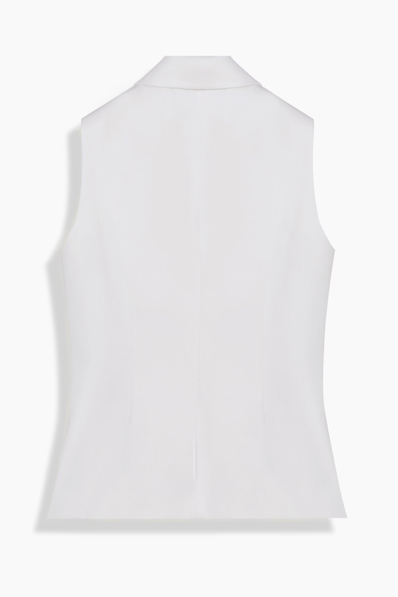 Emma Beyaz Yelek - 2